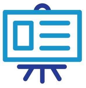 Training icon for website